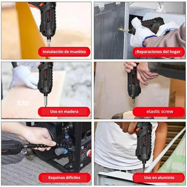 DESTORNILLADOR ELÉCTRICO INALÁMBRICO