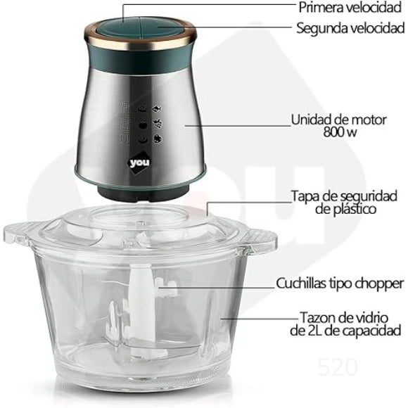 PICADORA ELÉCTRICA 2 VELOCIDADES