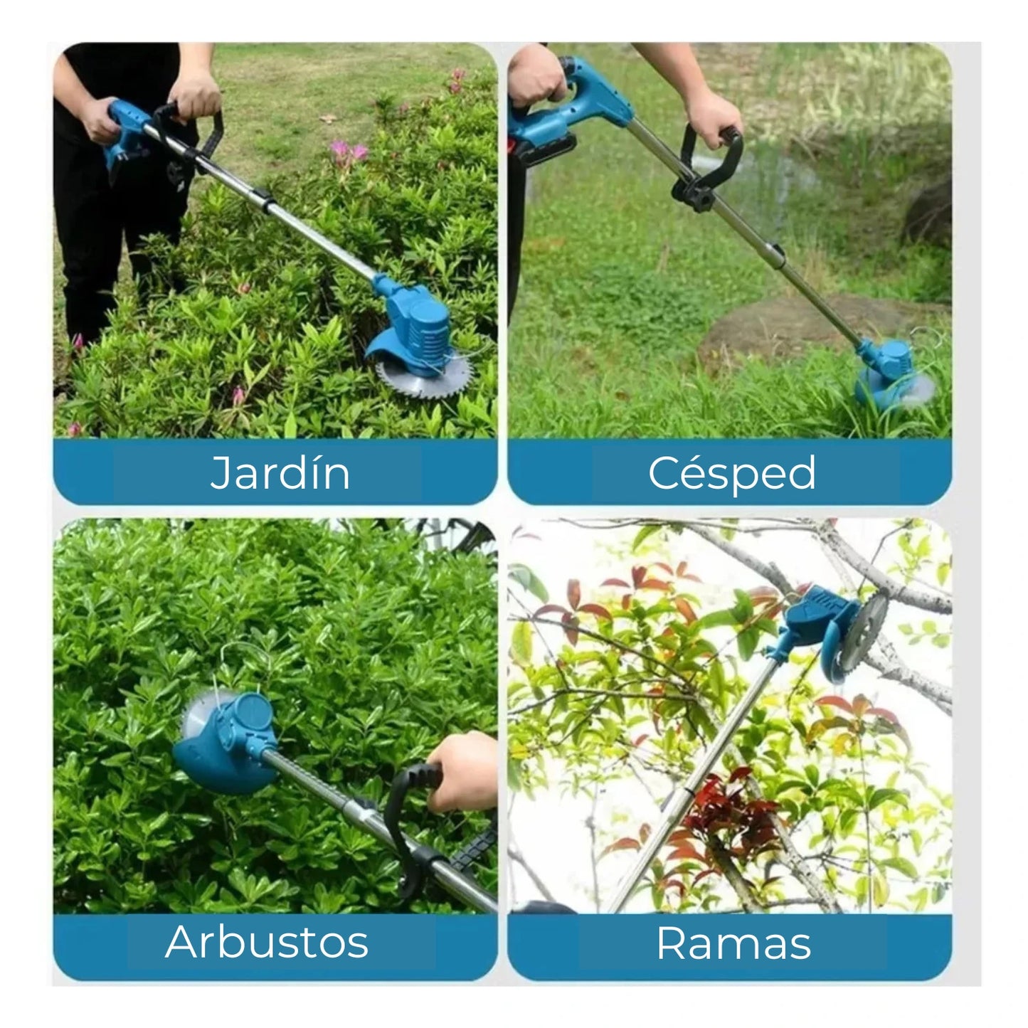 PODADORA DE CÉSPED INALÁMBRICA