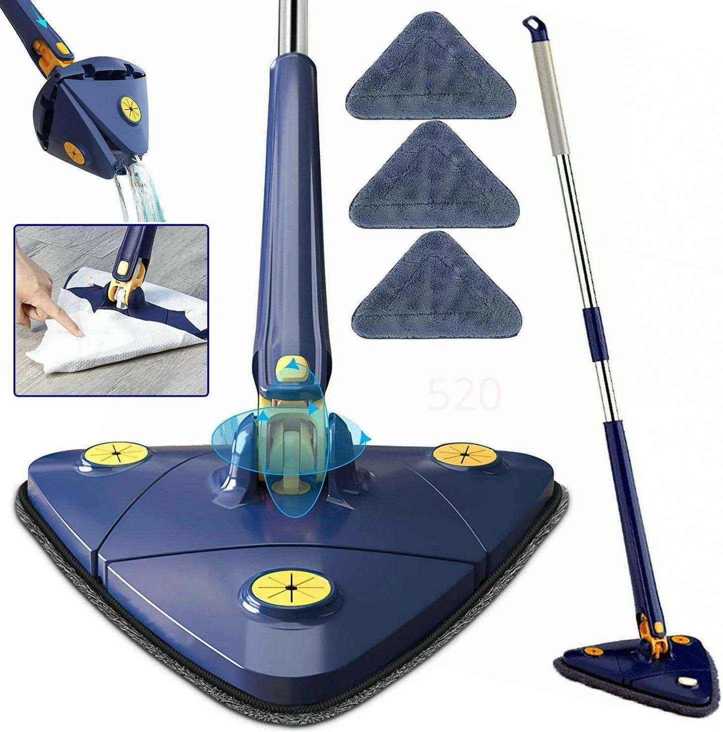 MOPA TRIANGULAR GIRATORIA 360°