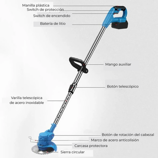 Podadora de Césped Inalámbrica
